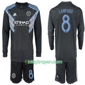 Billige Fotballdrakter New York City LAMPARD 8 Barn Bortedraktsett 2018/19 Langermet